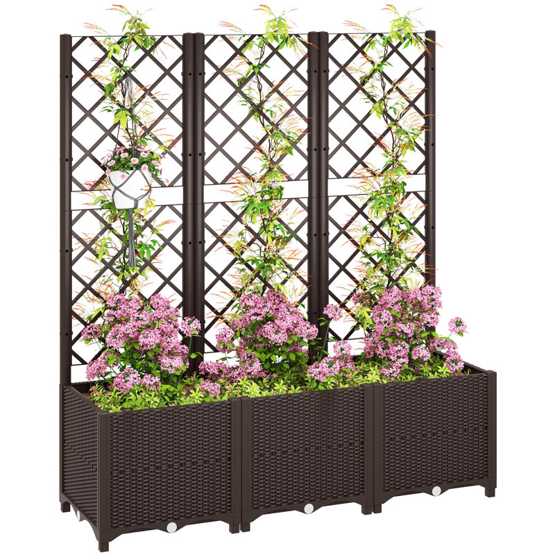 Raised Garden Bed, 140cm H x 120cm W x 40cm D