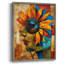 Reproduction encadrée FLORAL Series CDL XXVII - bois massif-301011407