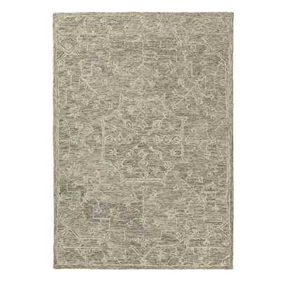 Tapis en laine touffeté à la main Ivy