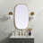 Sabine Metal Curved Oval Wall Mirror-1451160151-1451160149