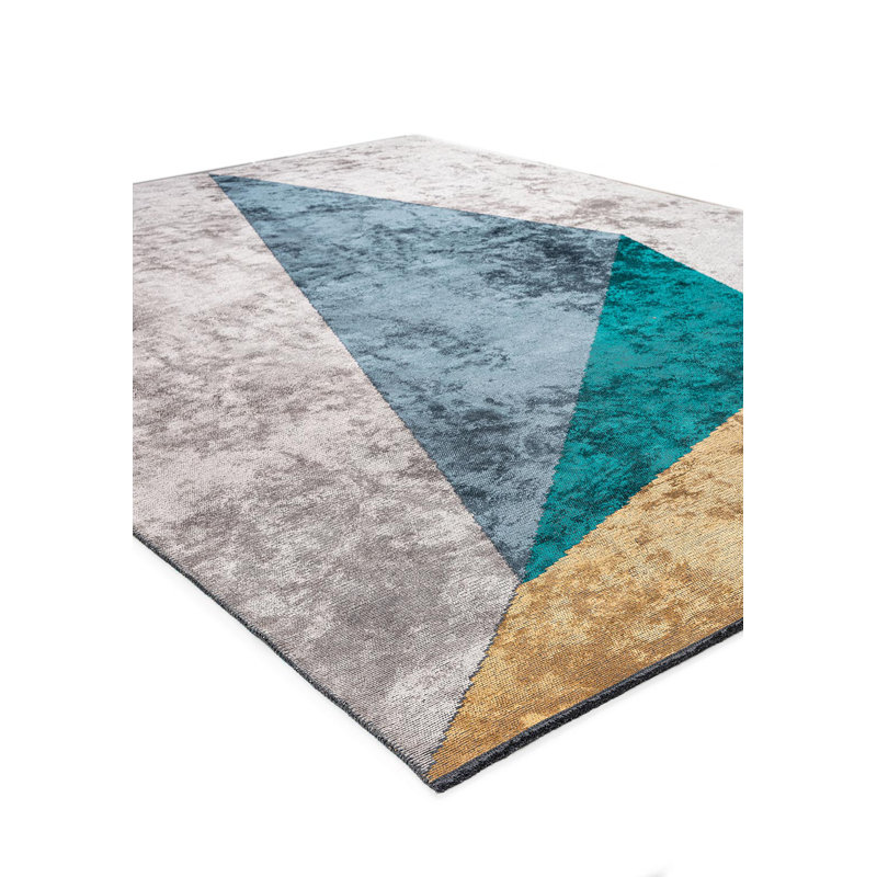 Rapture Abstract Area Rug, Rectangle 6'7" x 8'3"
