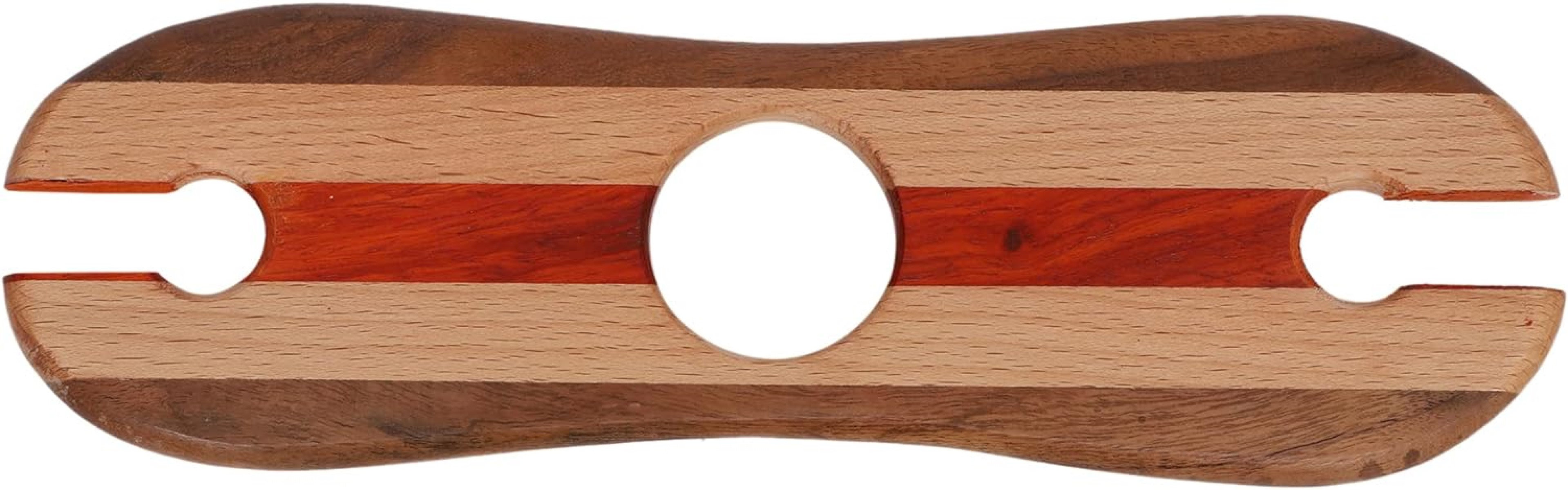 Millwood Pines Innsbrook 1 Bottle Tabletop Wine Bottle & Glass Rack