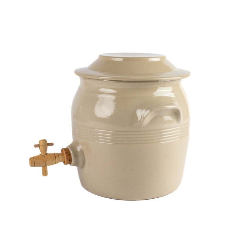 Pot à baies vinaigre rétro, 4 L, Blanc
