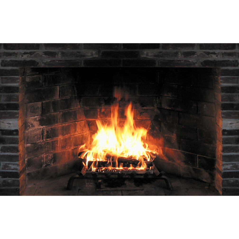 Wet Paint Printing Fireplace Cardboard Standup | Wayfair