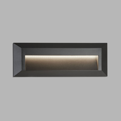 Amya 8cm H Integrated LED Outdoor Flush Mount