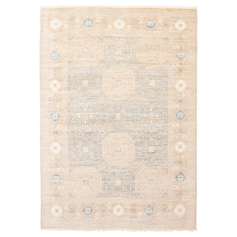 Tapis brun clair unique 5 pi 0 po x 7 pi 0 po One Of A Kind