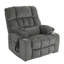 Fauteuil inclinable électrique à double moteur extra large de 101 cm (39,8 po) avec massage et chauffage, coussin lombaire-1574478181