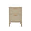 Ameenah 39cm W Solid + Manufactured Wood Bedside Table-1199154295