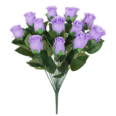 Artificial Rose Bud Flower Bush