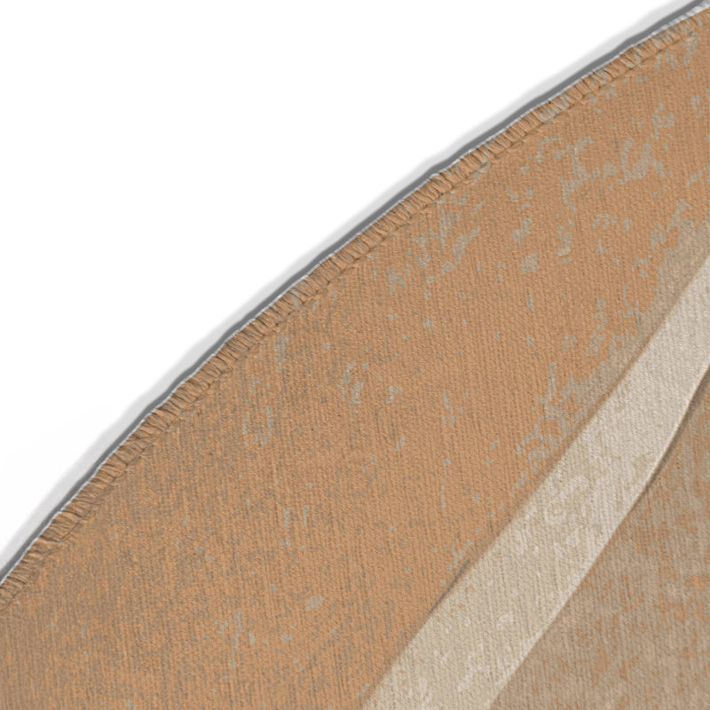 Tapis intérieur et extérieur Amber Tides, Rond 5 pi