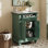 Meuble-lavabo autoportant avec tiroir basculant et charnières à fermeture en douceur