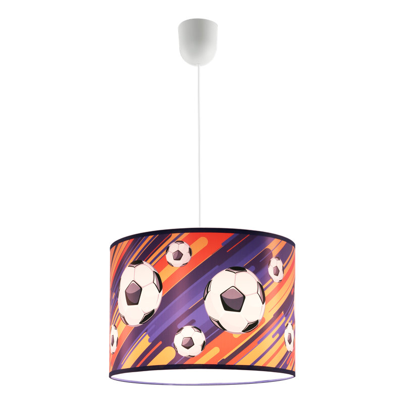 Piazza 1 - Light Grey Drum Pendant