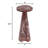 Faux Marble Side Table-120232010