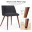 Chaises de salle à manger rembourrées Laqueisha-875343787