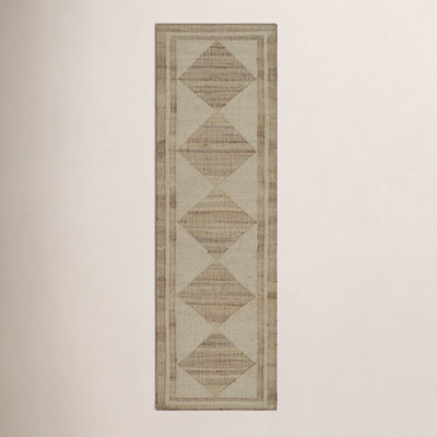 Orchard Ivory Hand-Woven Geometric Jute Rug