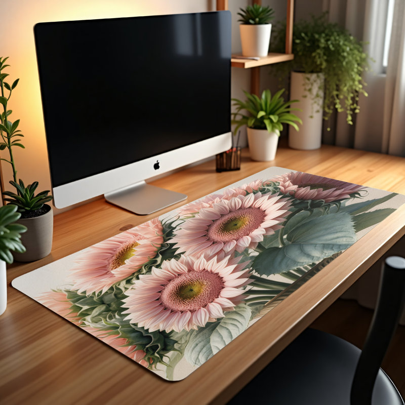 Polyester Desk Pad, 31.5x15.5
