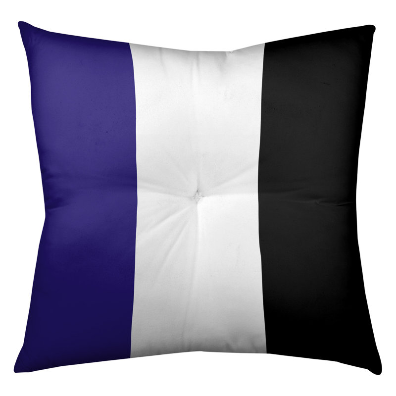 Coussin de sol touffeté baltimore, 26 po x 26 po, Blanc