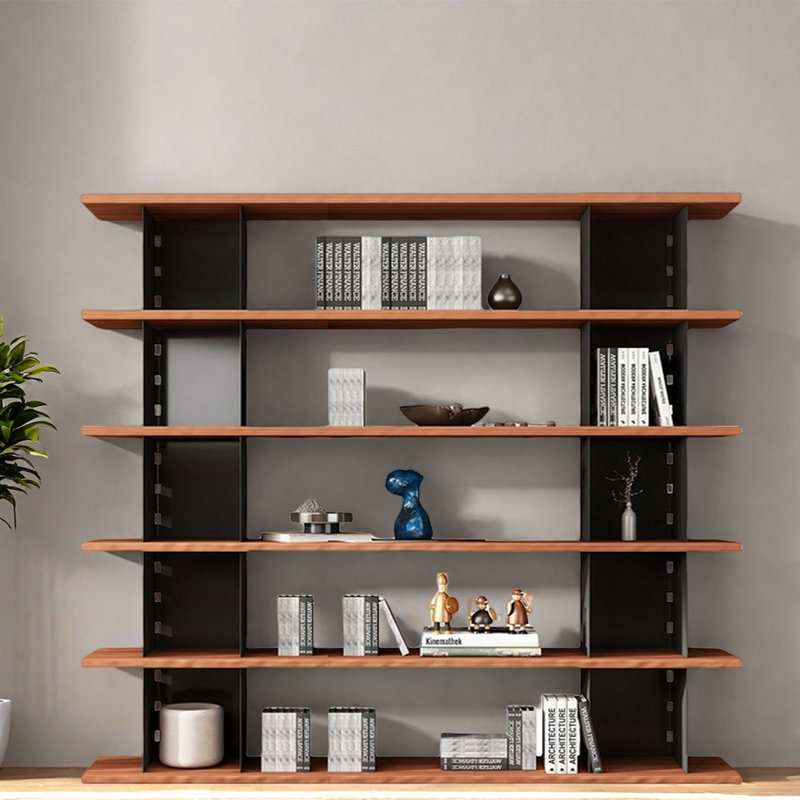 Une bibliothèque aux tendances personnalisées, (5 tablettes) H 78,7 po x l 86,6 po x P 13,7 po