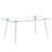Jyniah 4 - Person Glass Top Four Leg Dining Set-1234015071-1239497713-1239497716