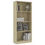 Inayah 4-Tier Book Cabinet Bookshelf BookCase Stand Storage Rack Engineered Wood-784490720-698154933