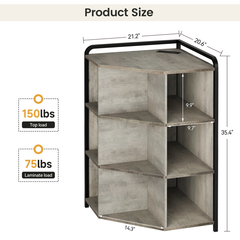 Cavins Corner Bookcase