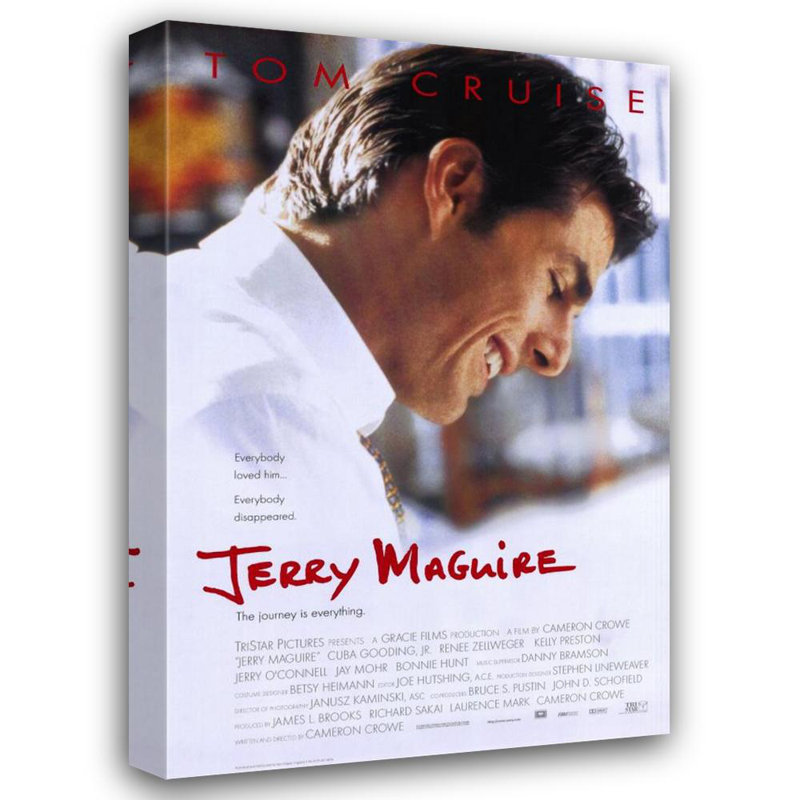 Jerry Maguire, 48" H x 32" W