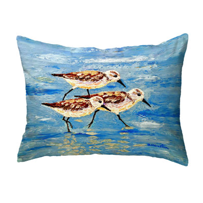 Housse et insert de coussin décoratif rectangulaire en polyester pour l'extérieur