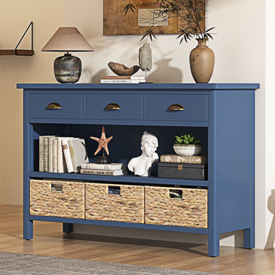 Console console avec tiroirs de rangement