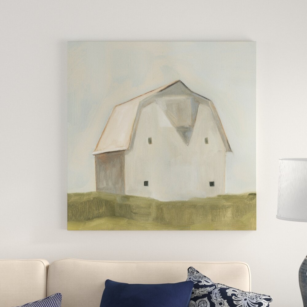 Leinwandbild Serene Barn II von Emma Scarvey