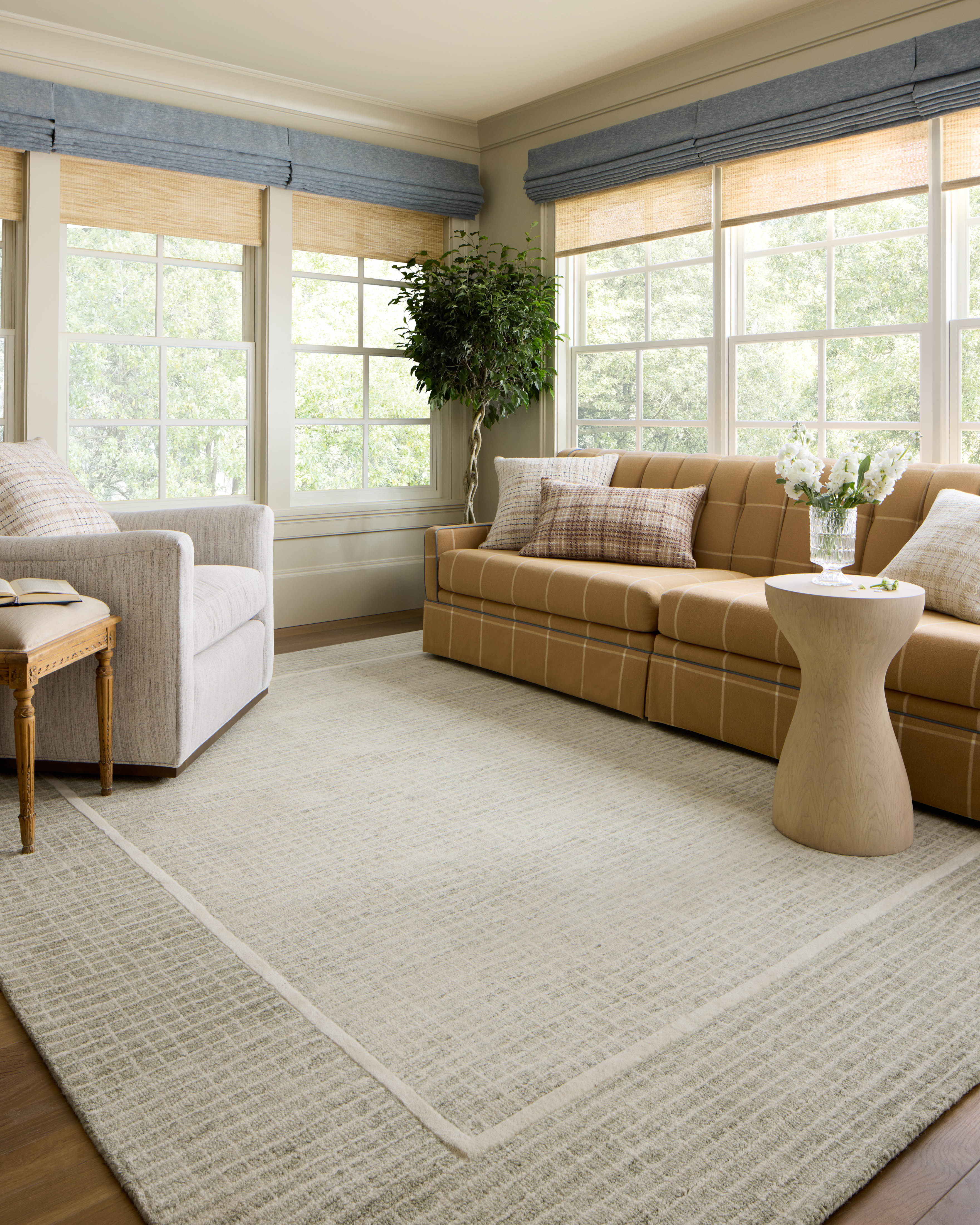 Chris Loves Julia x Loloi Briggs Sage / Ivory Area Rug & Reviews | Wayfair