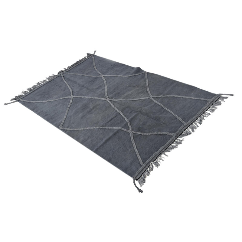Tapis bleu 3x5 Pinkerton