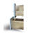 24 " Single Bathroom Vanity Base-111464879