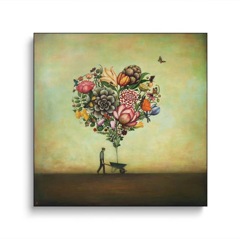 Reproduction d'art sur toile en métal «Stepreix» par Duy Huynh
