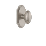Grandeur Arc Plate Single Dummy with Eden Prairie Door Knob