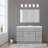 Brookings 48 Inch Bathroom Vanity, Ready to Assemble, Solid Wood, Sherwin Williams – Design House, 599001--60743681