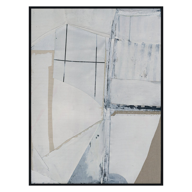 White Ferrari Print by Ngo, PC, Black, 40" H x 30" W