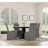 Black Round Dining Table