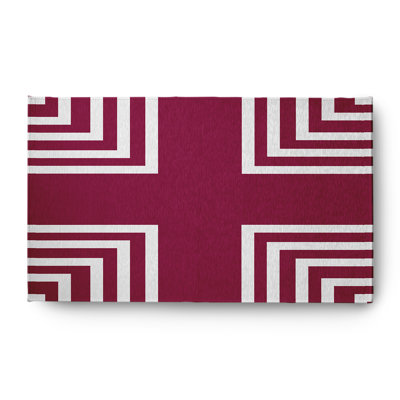 Chenille Chevron Indoor / Outdoor Rug