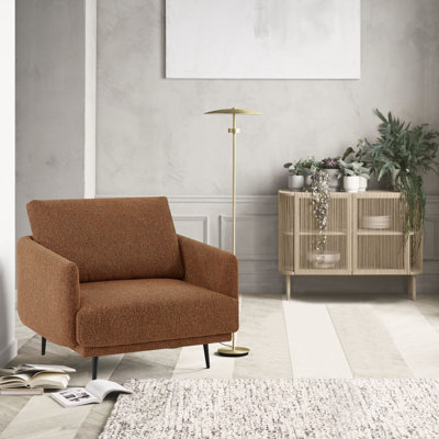 Fauteuil surdimensionné avec accoudoirs larges de 37,5 po Karaka