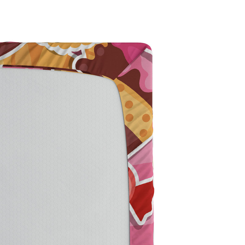 Microfiber Plaid Fitted Sheet, Queen Fitted Sheet