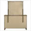 Commode 6 tiroirs avec miroir