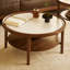 Table en noyer noir