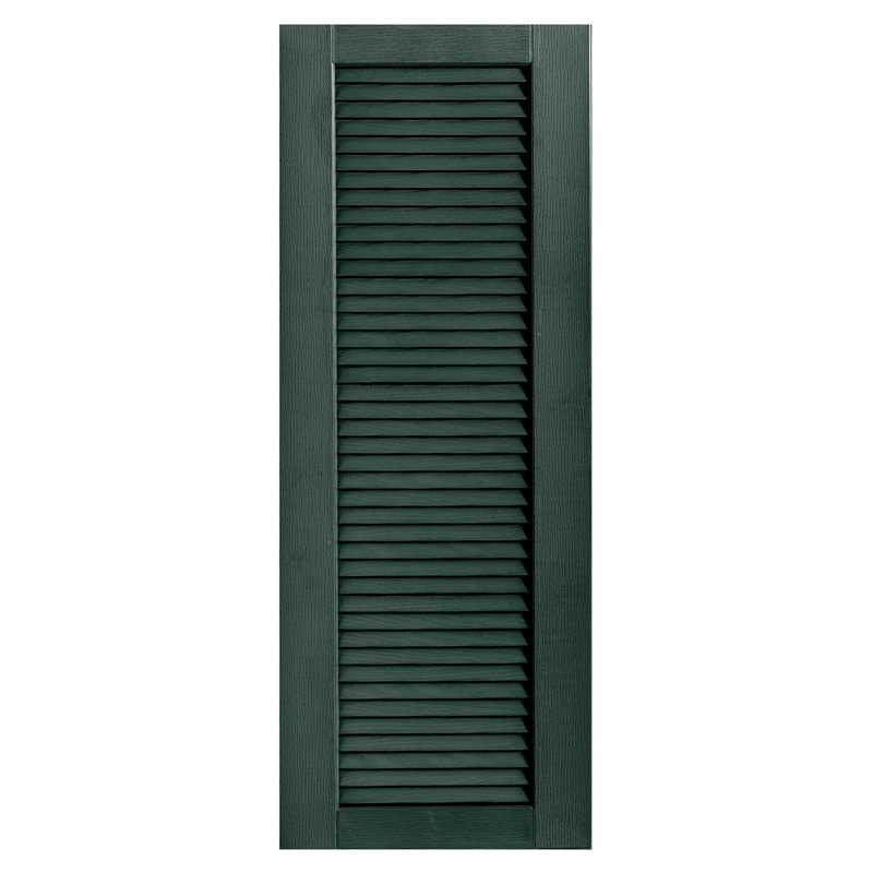 Paire de volets à persiennes droites, 46 po, Pin, 18 po