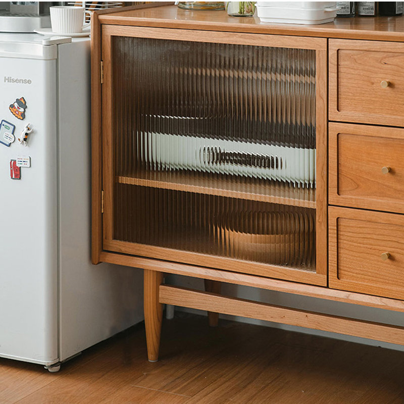 Simple Semi-transparent Storage Cabinet