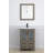  24" W Single Bathroom Vanity Set with Mirror-468260454