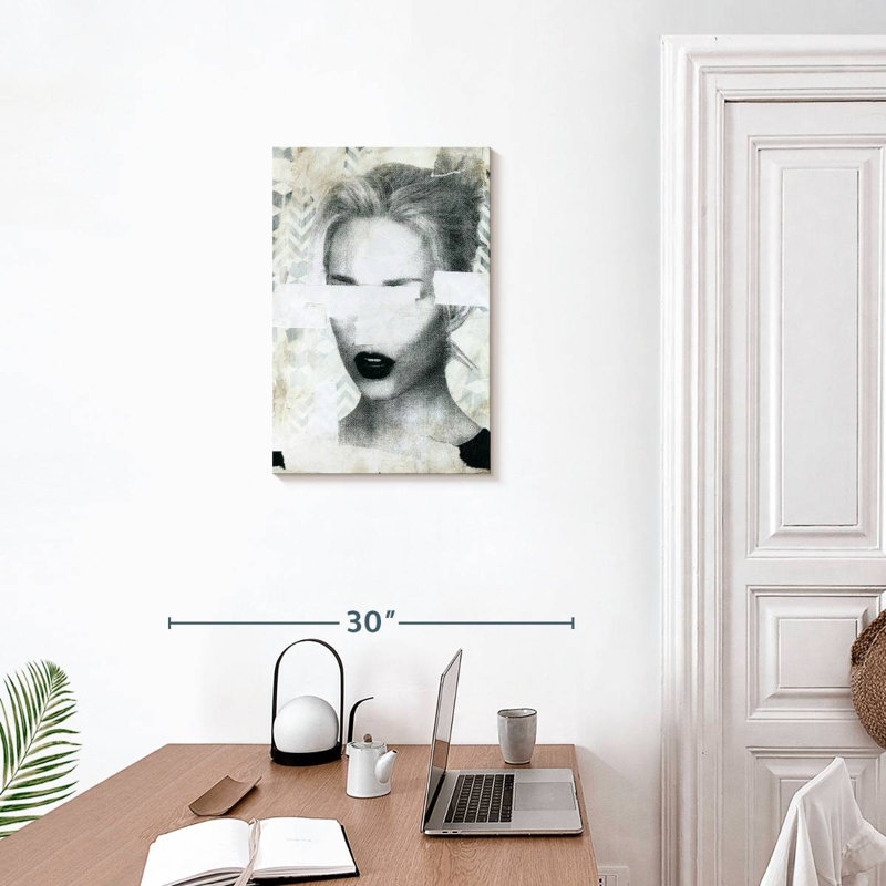 Leisha Torn I, 24" H x 16" W