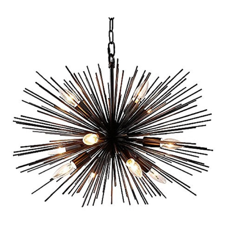 Luminaire suspendu spoutnik Hartenstein, H 21,6 po x l 28,9 po x P 28,9 po