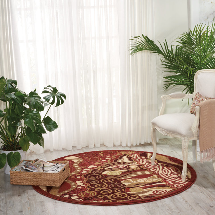 Hyde Red Area Rug