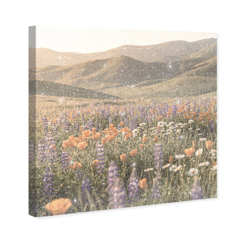 Lavender Hill Print by Oliver Gal, Gallery Wrapped, 24"H x 24"W