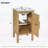 Elegant Design Bathroom Vanity with Ceramic Sink,Ample Storage for Small Bathrooms